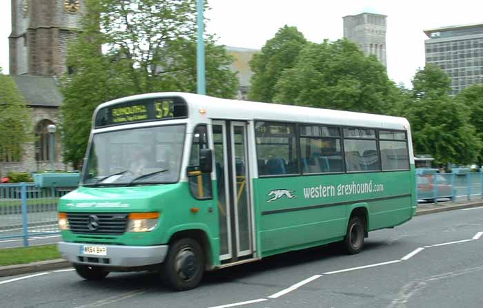 Western Greyhound Mercedes Vario Plaxton Beaver 2 569